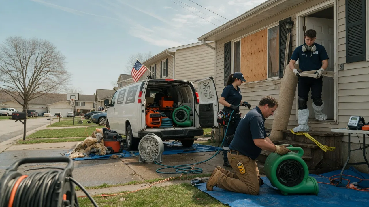 Water Damage Restoration in Versailles, KY near me